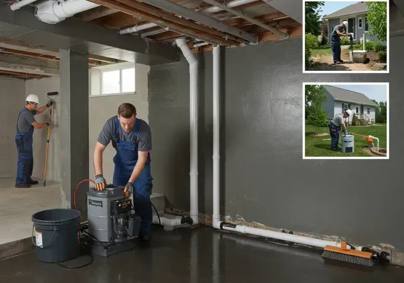 Basement Waterproofing and Flood Prevention process in Westmoreland, KS